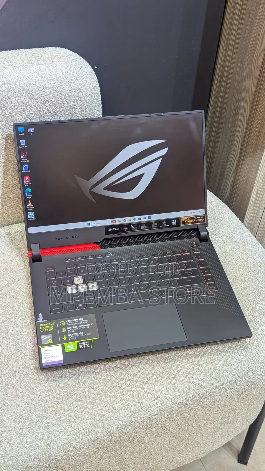 Laptop Asus ROG Strix G15 16GB AMD Ryzen 9 SSD 512GB
