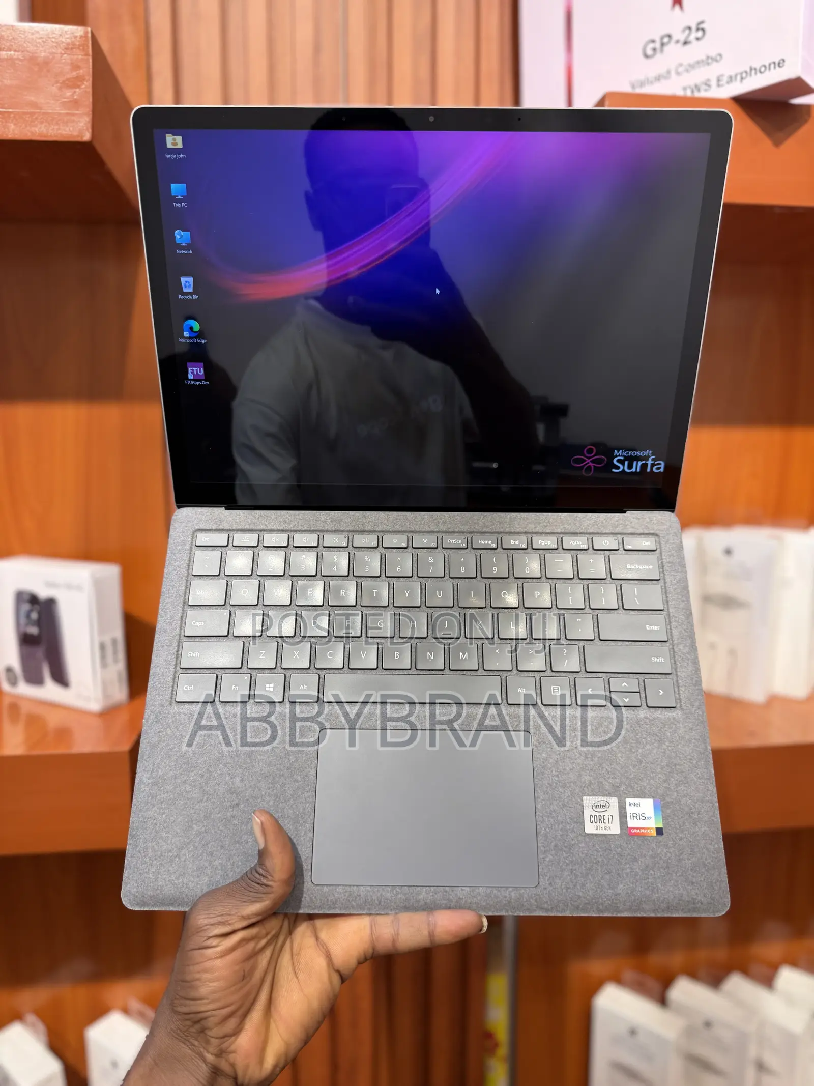 Laptop Microsoft Surface Laptop 3 16GB Intel Core i7 SSD 512GB