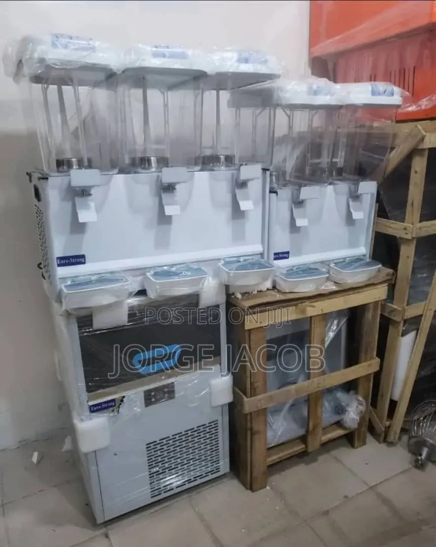 Euro-Strong Brand Commercial Juice Dispensers 3 Tanks