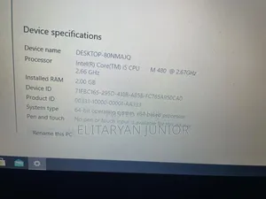 Laptop Dell Vostro 5481 2GB Intel Core i5 SSHD+SSD 500GB