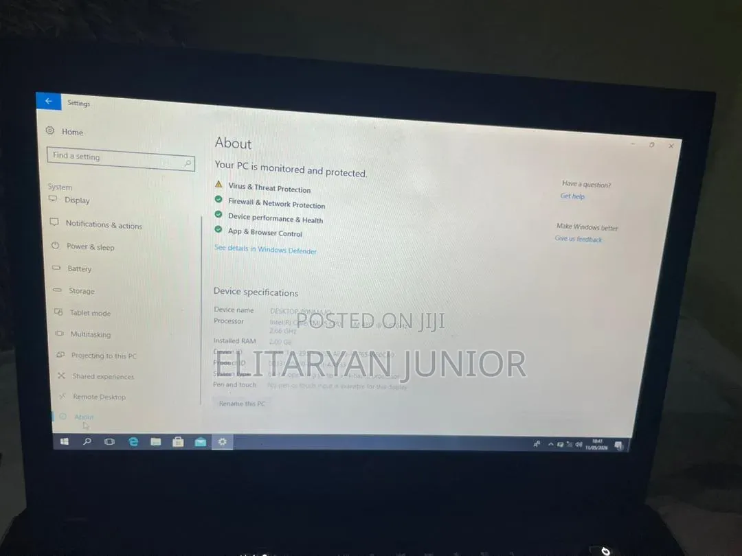 Laptop Dell Vostro 5481 2GB Intel Core i5 SSHD+SSD 500GB