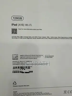New Apple iPad (2025) 128 GB Pink