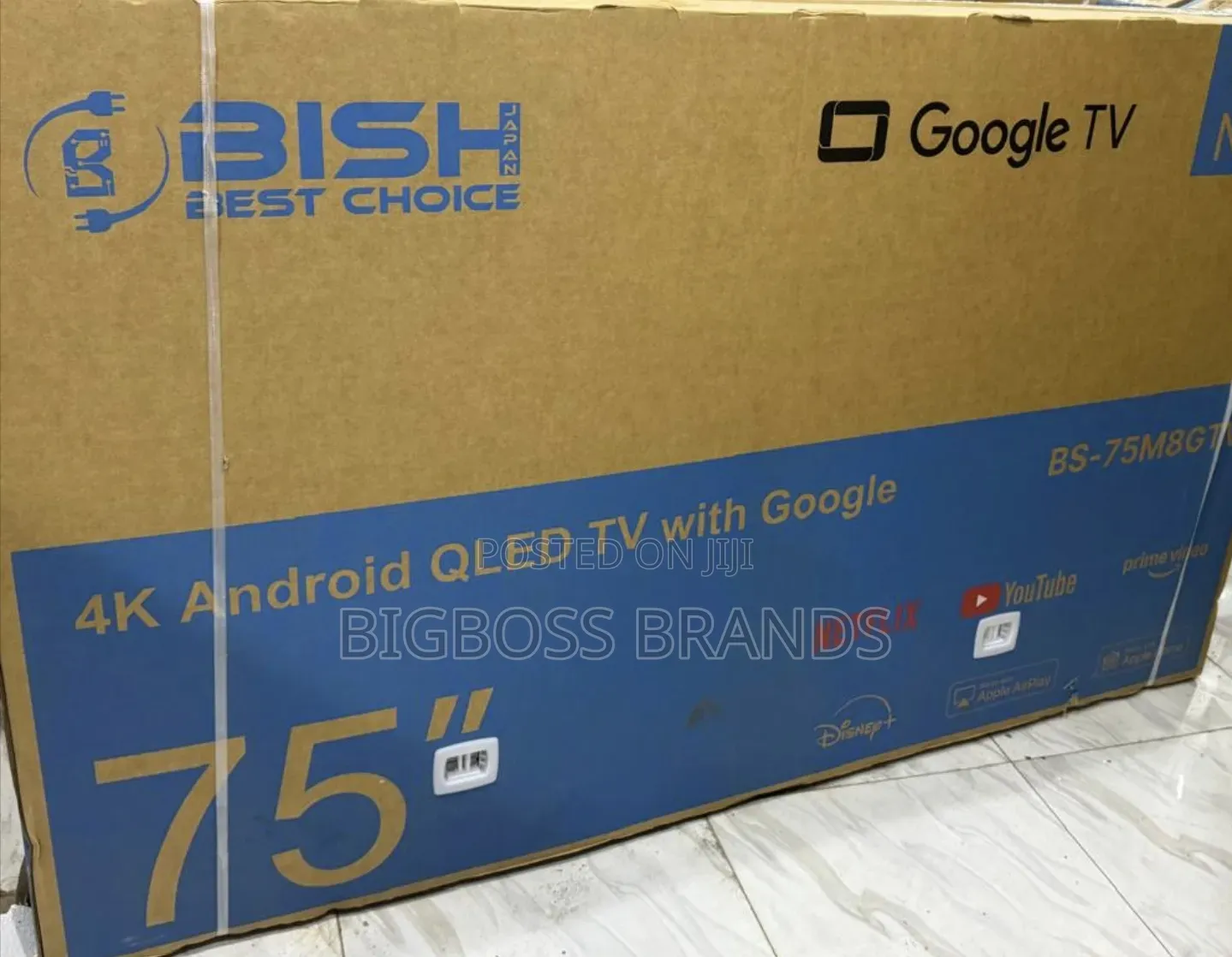 Bish Qled Tv 75 Inches Smart 
