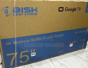 Bish Qled Tv 75 Inches Smart 