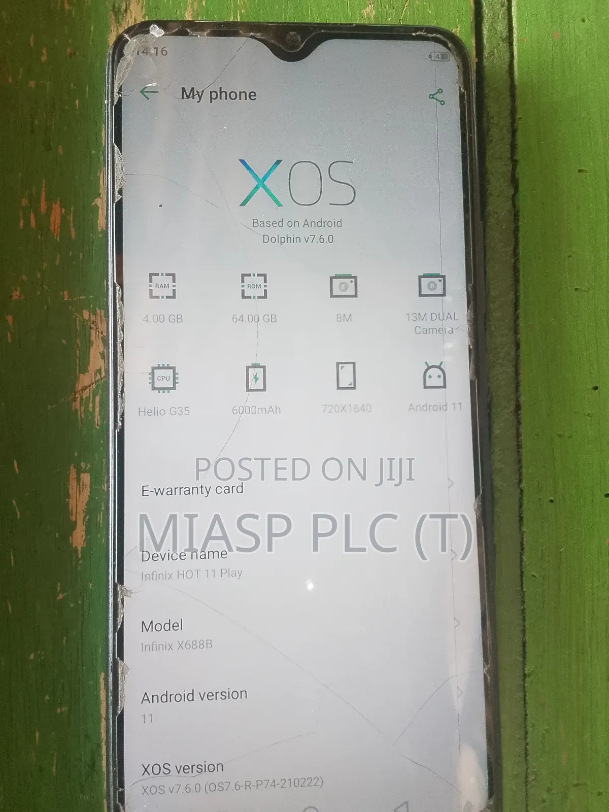 Infinix Smart 8 64 GB Black