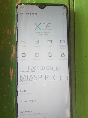 Infinix Smart 8 64 GB Black