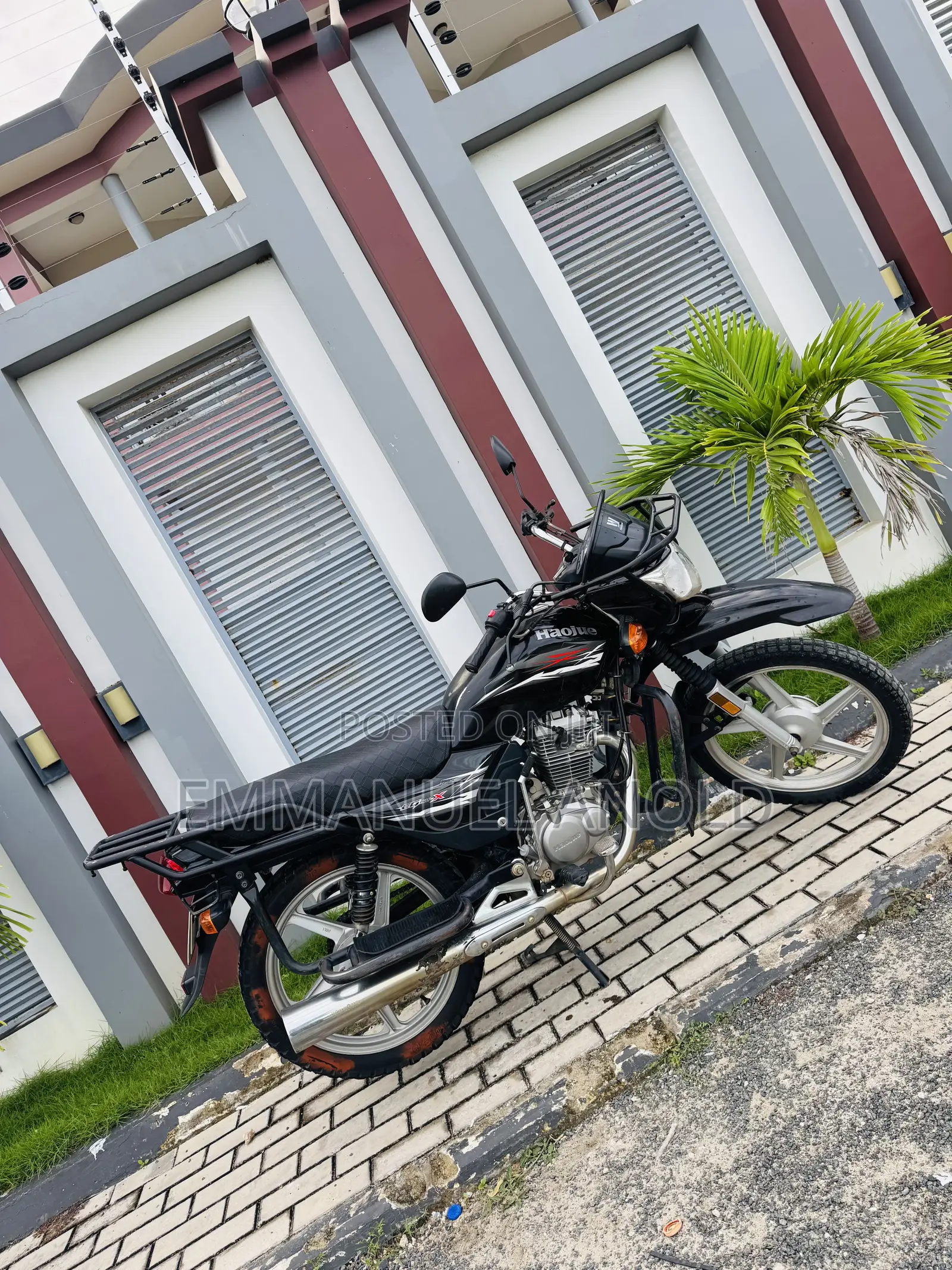 Haojue EG150X 2025 Black