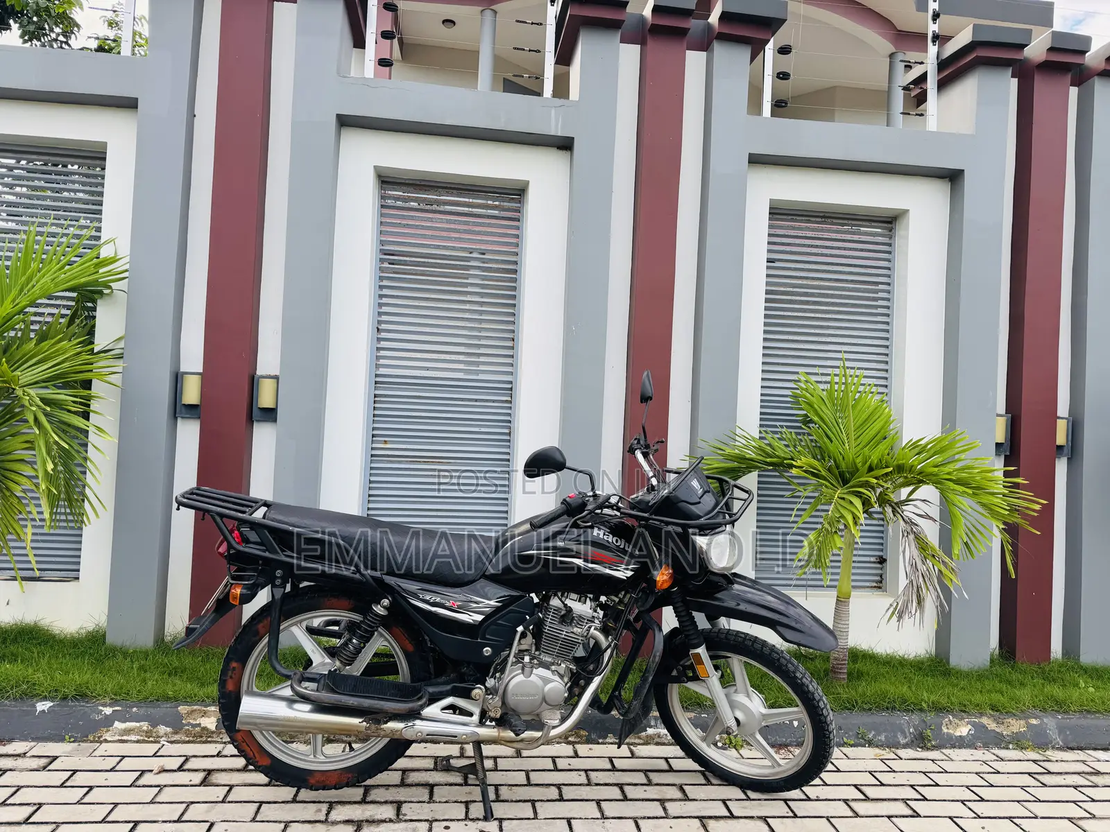 Haojue EG150X 2025 Black