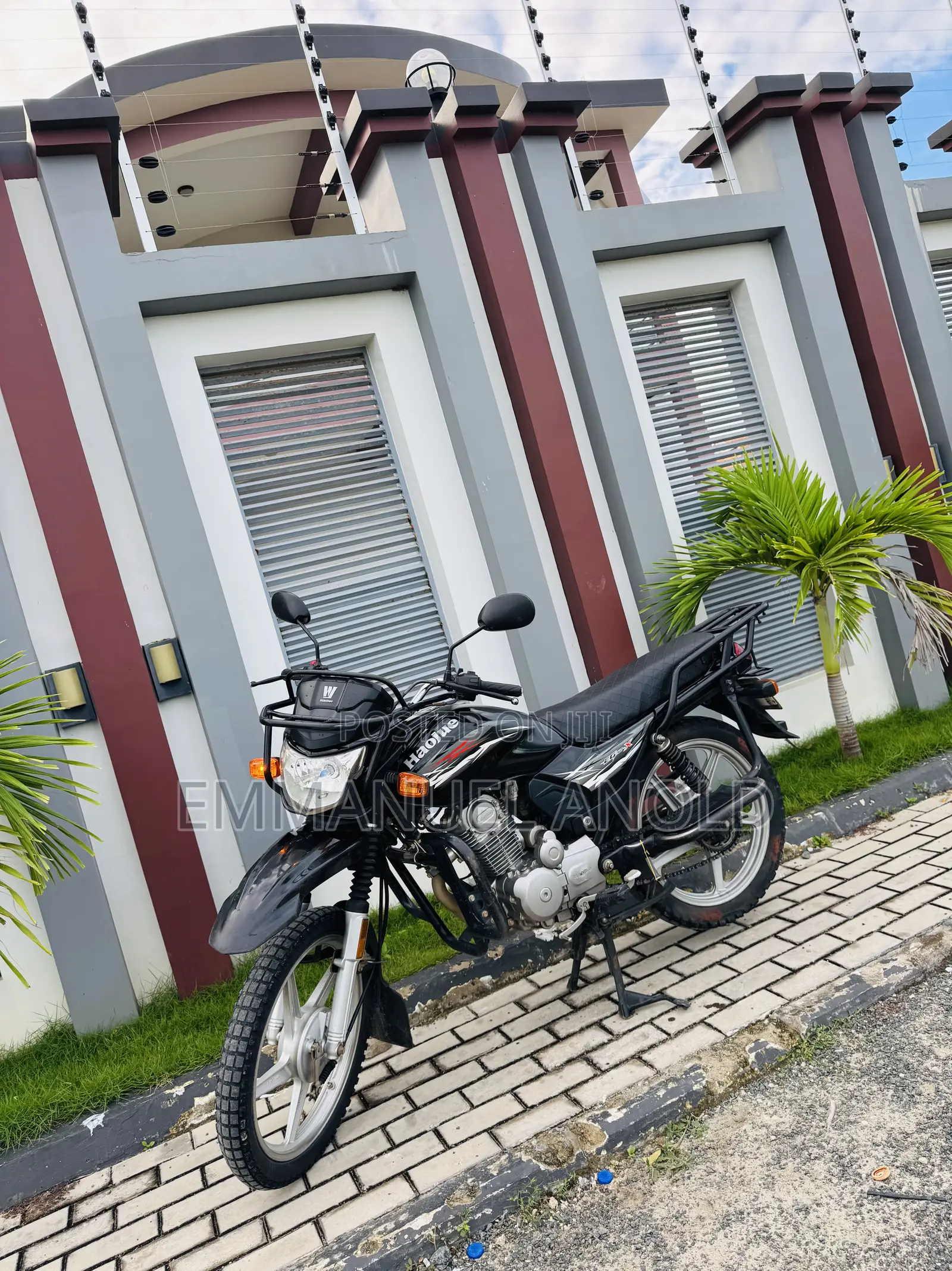 Haojue EG150X 2025 Black