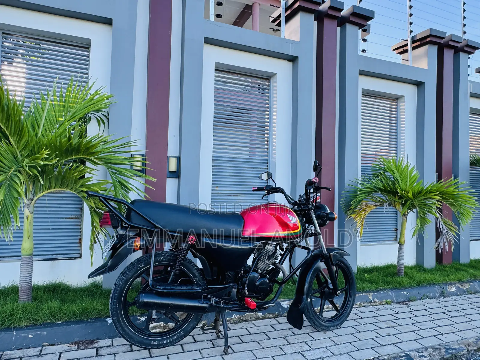Honda CG110 2025 Black