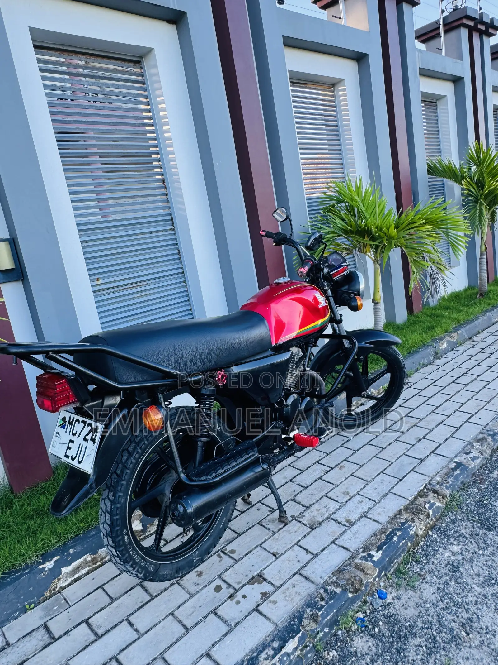 Honda CG110 2025 Black