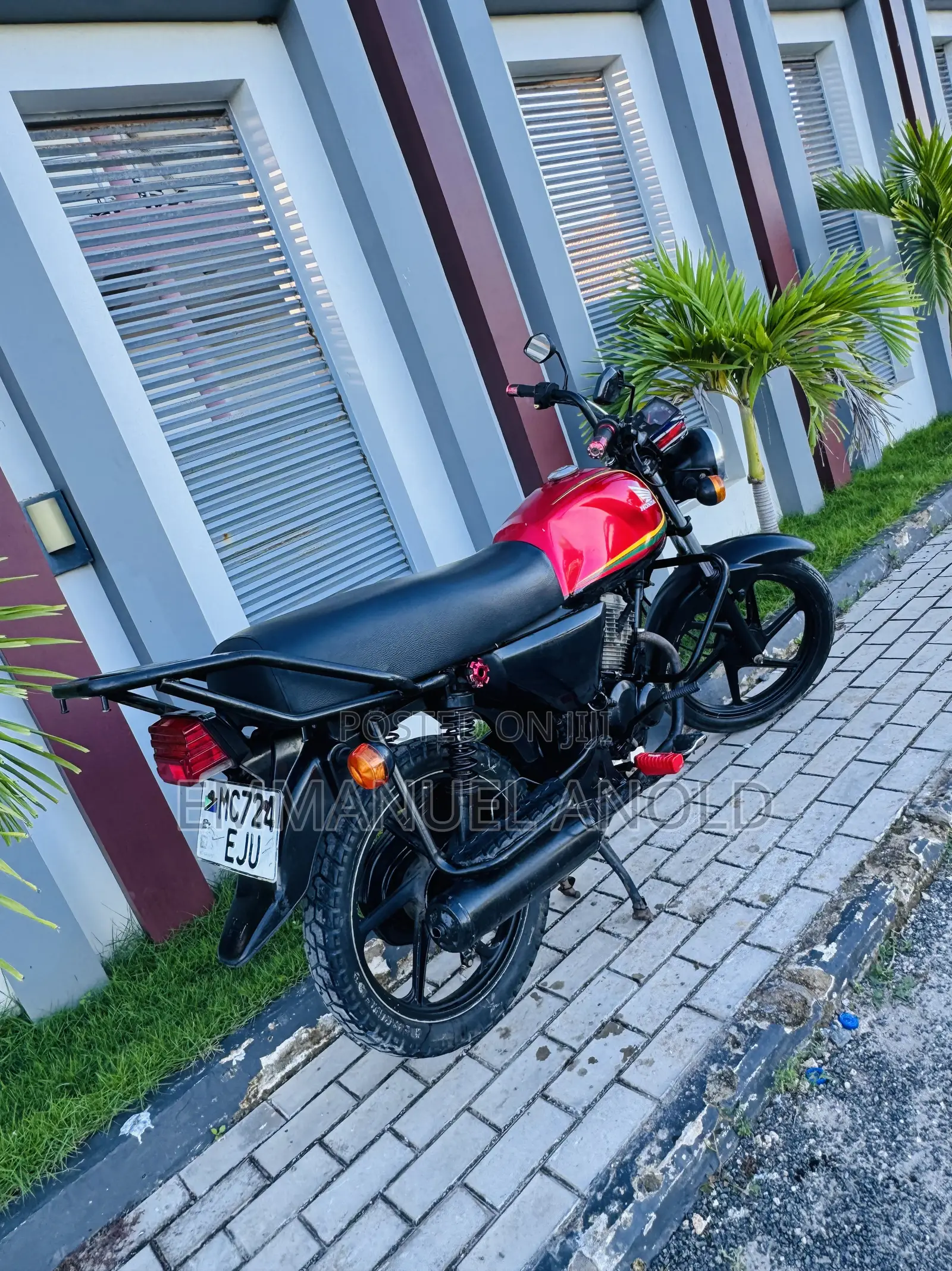 Honda CG110 2025 Black
