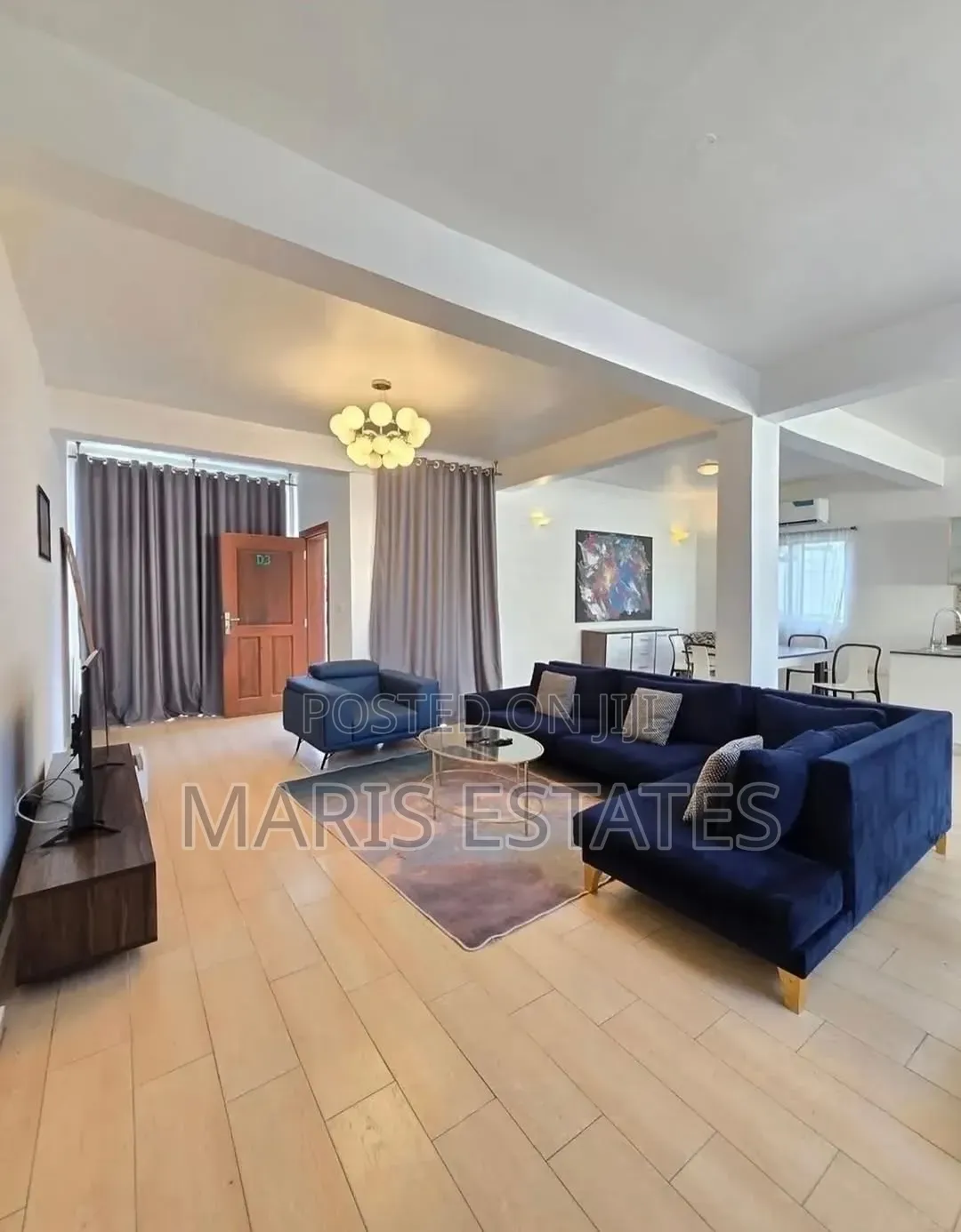 Furnished 3bdrm Apartment in Masaki for rent