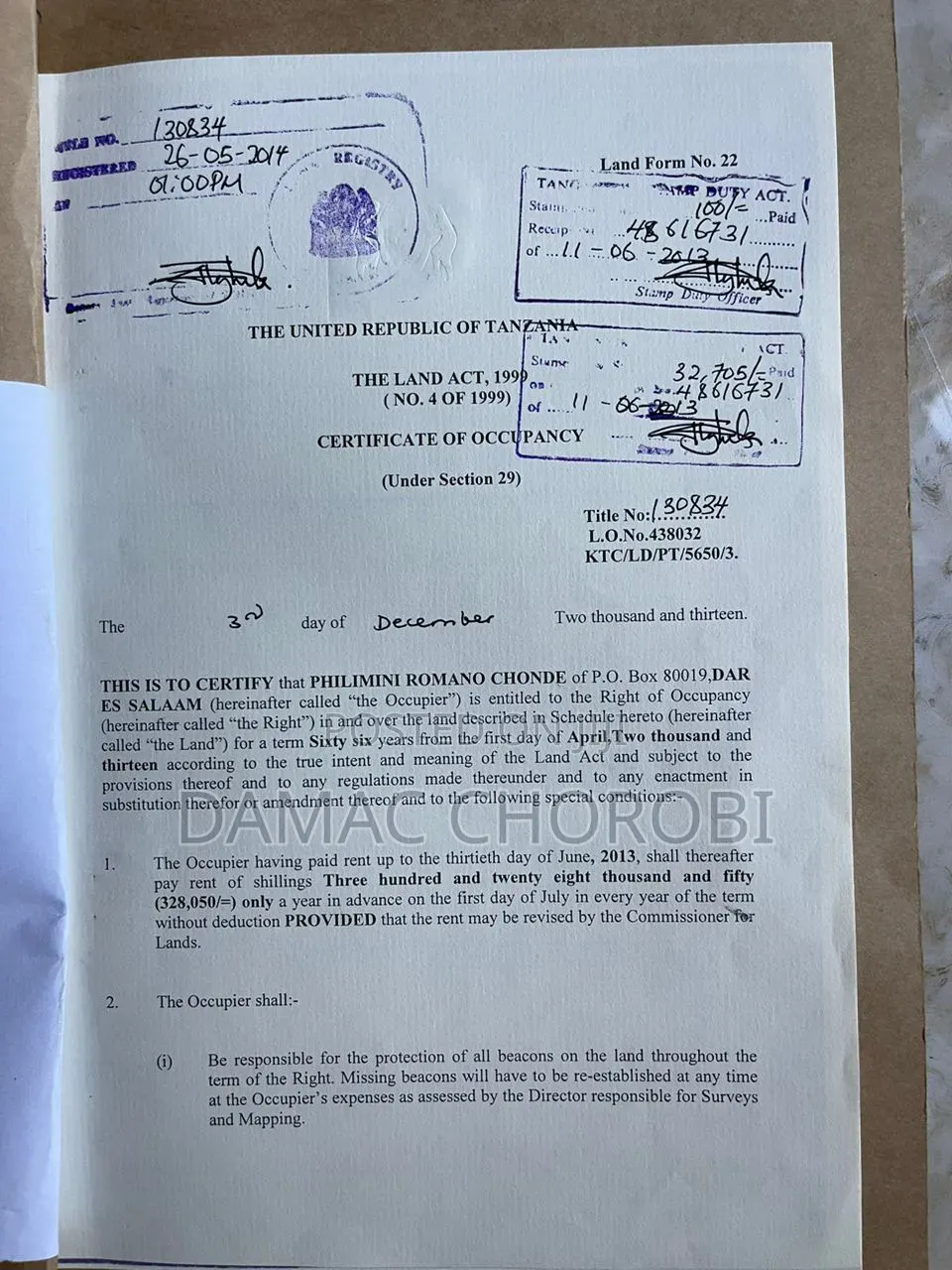 Maeneo Makubwa Ya Uwekezaji Viwanda Yanauzwa Industrial Plot