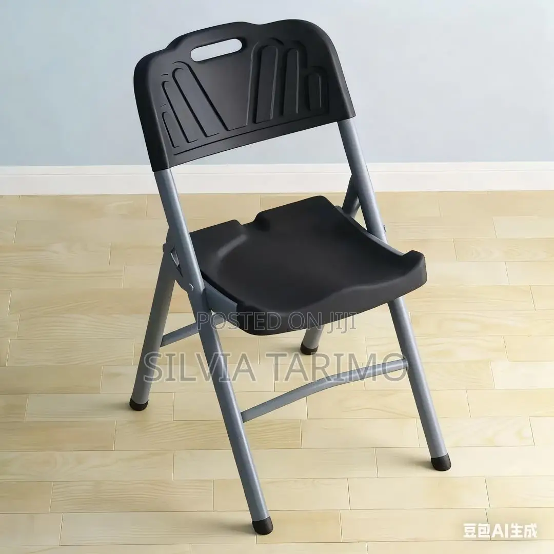 Folding Table Black and White Color