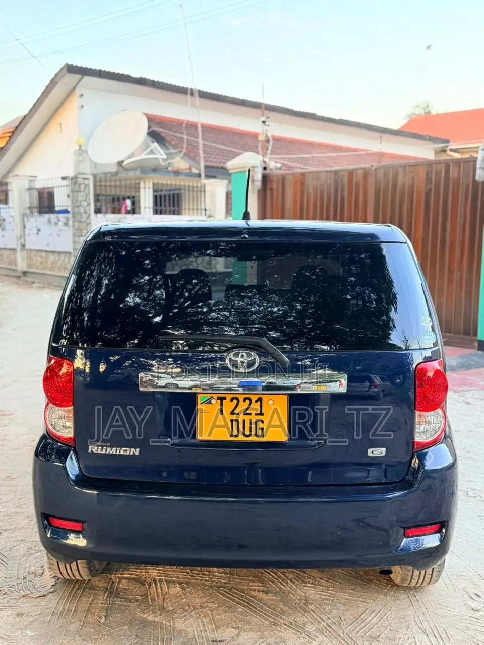 Toyota Corolla Rumion 2008 Blue