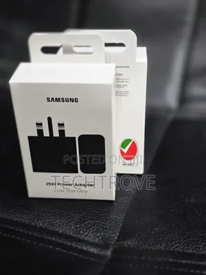 Samsung 25w Charger Og Black Low Stand By