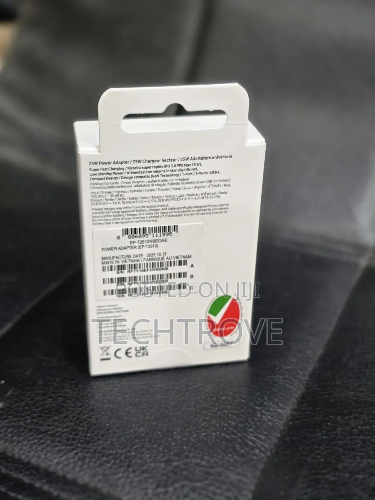 Samsung 25w Charger Og Black Low Stand By