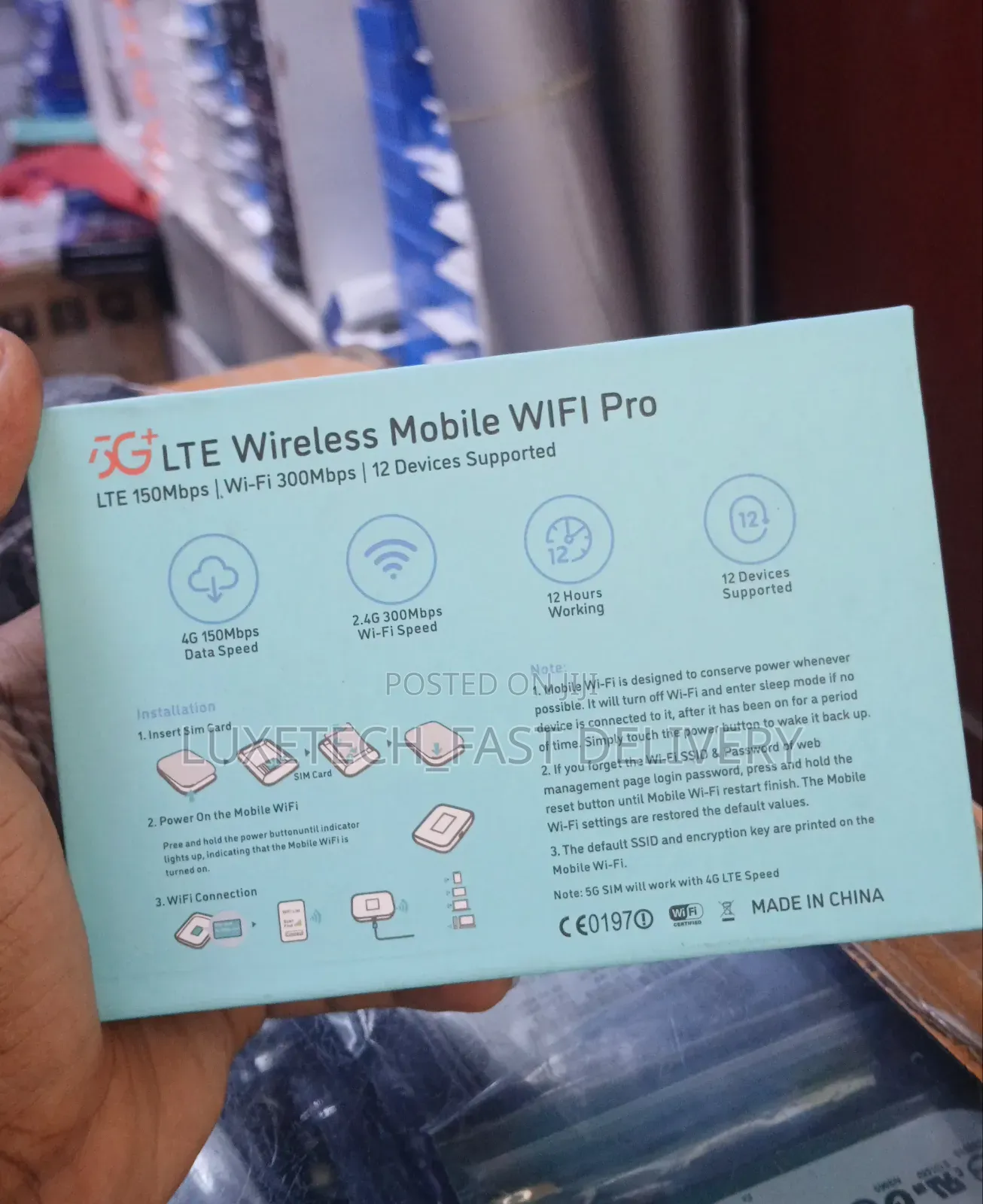 T-Elek 5g Lte Wireless Modem Wifi Pro