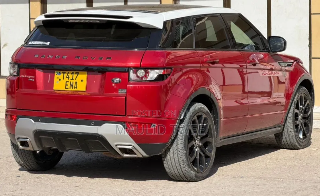 Land Rover Range Rover Evoque 2014 Red
