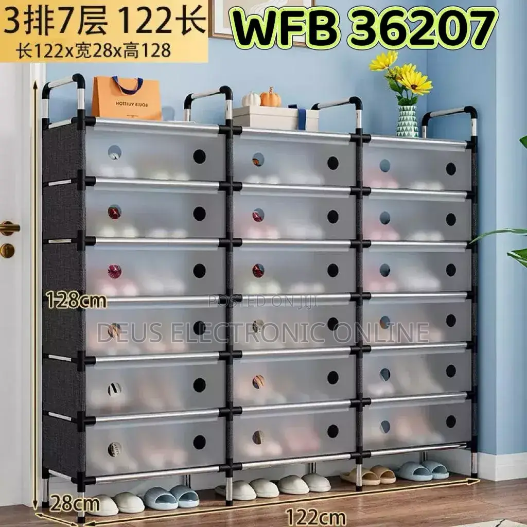 Shoe Rack Ya Kufunika Double Ngazi 12