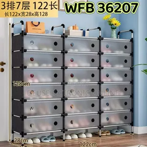 Shoe Rack Ya Kufunika Double Ngazi 12