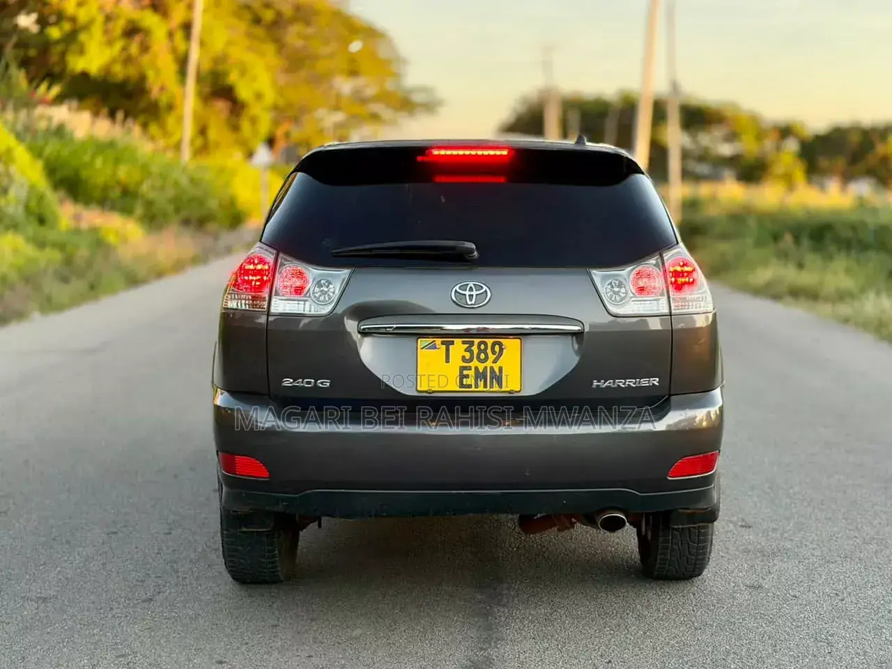Toyota Harrier 2.4 4WD 2009 Black