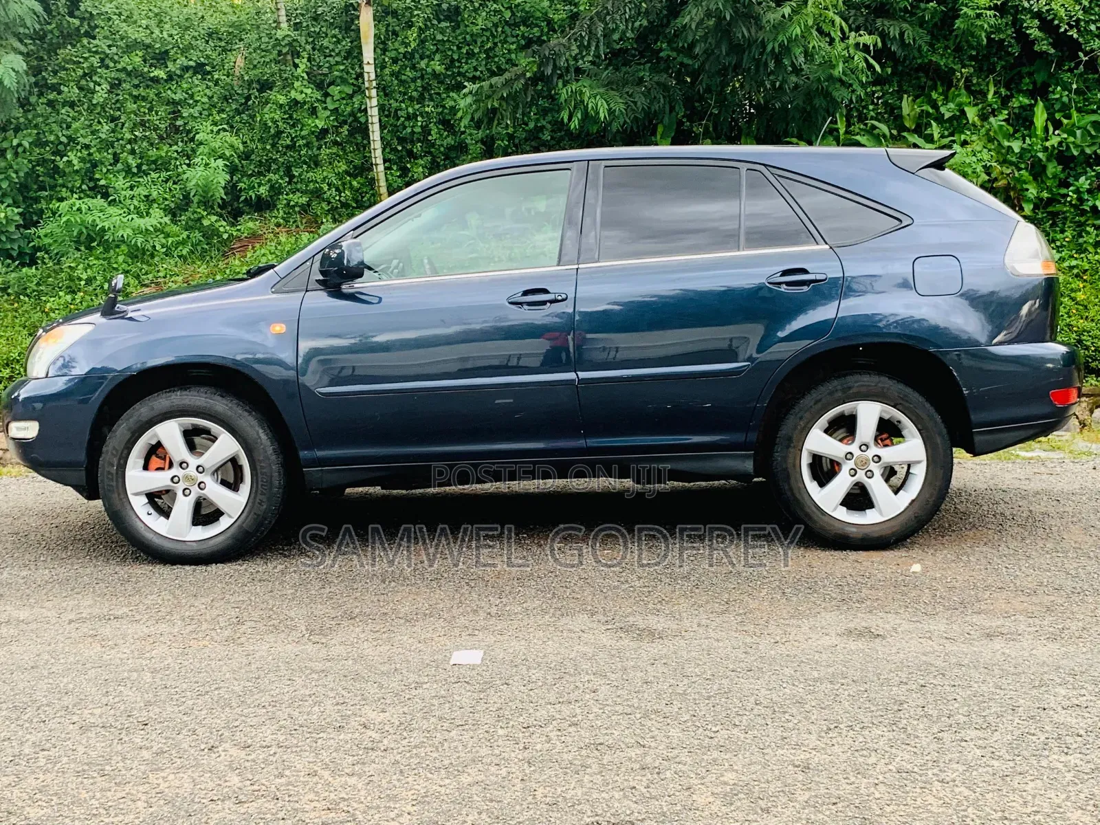 Toyota Harrier 2003 Gray