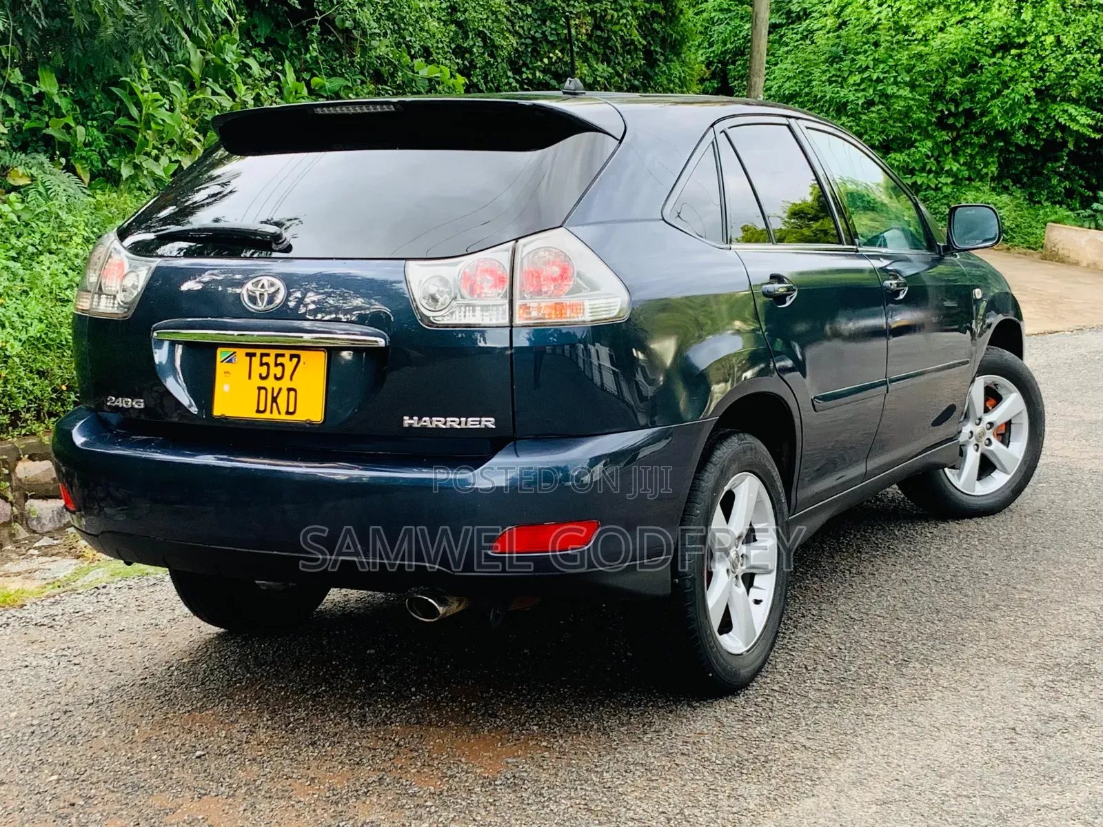 Toyota Harrier 2003 Gray