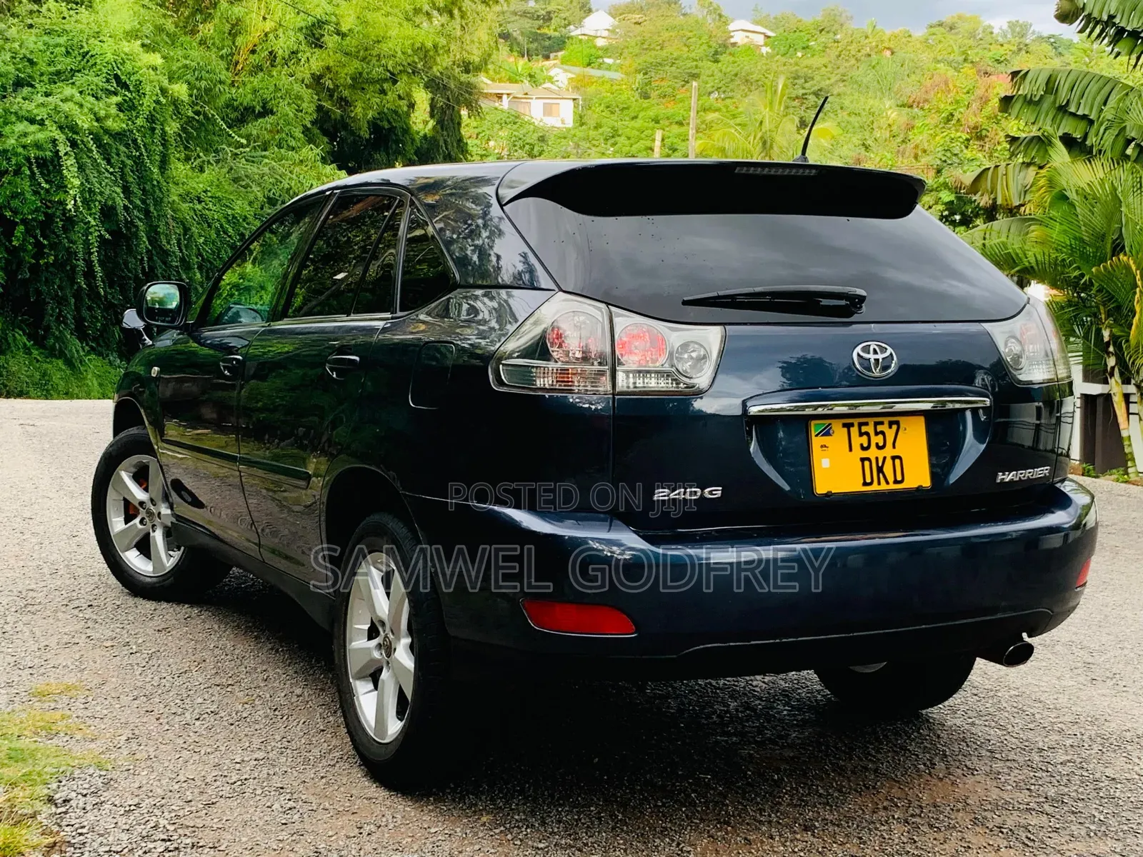 Toyota Harrier 2003 Gray