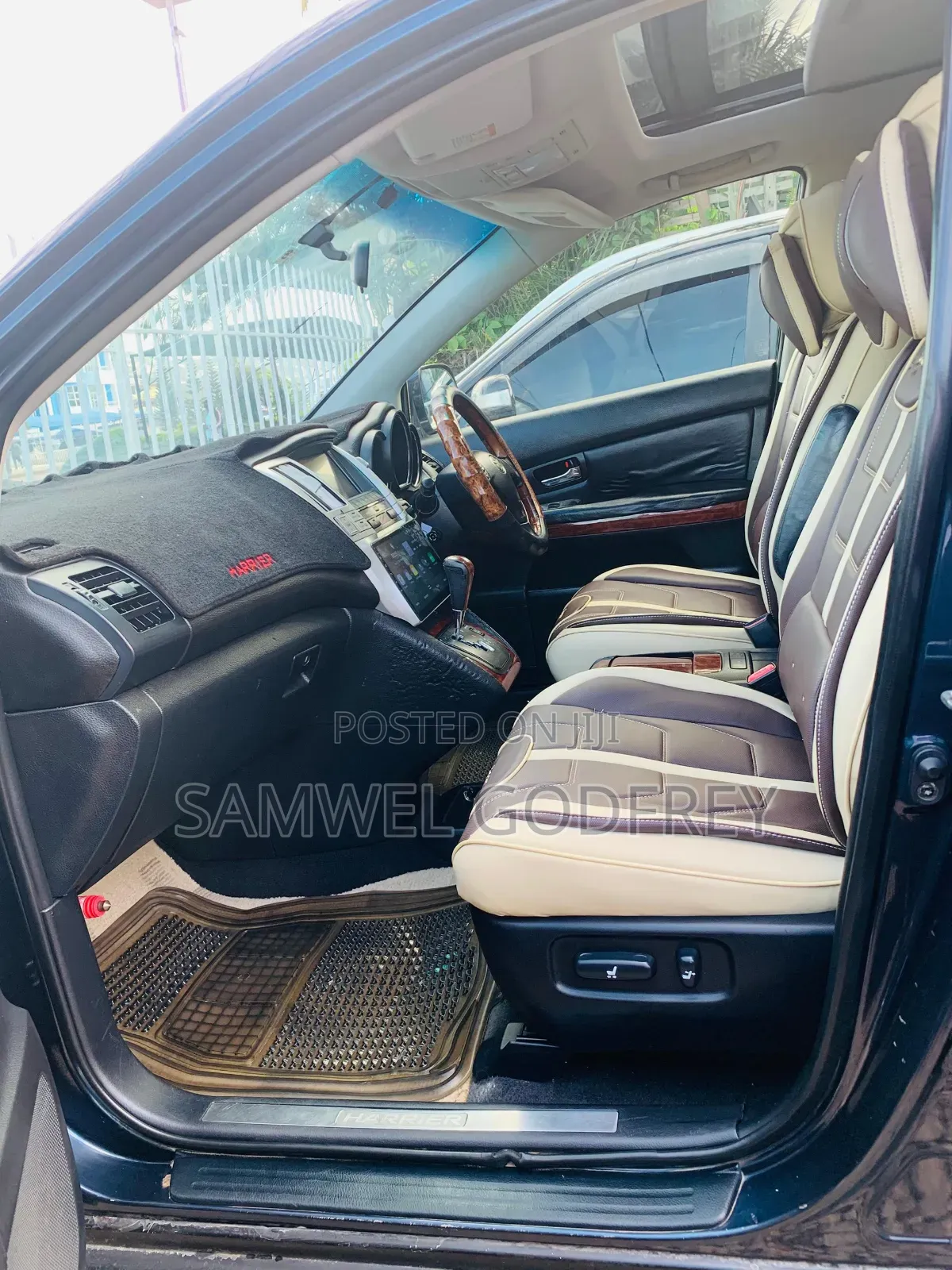 Toyota Harrier 2003 Gray