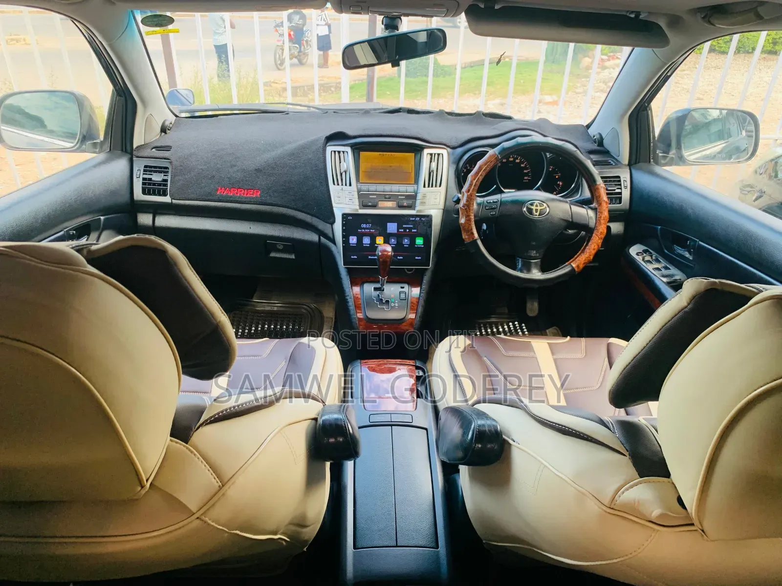 Toyota Harrier 2003 Gray