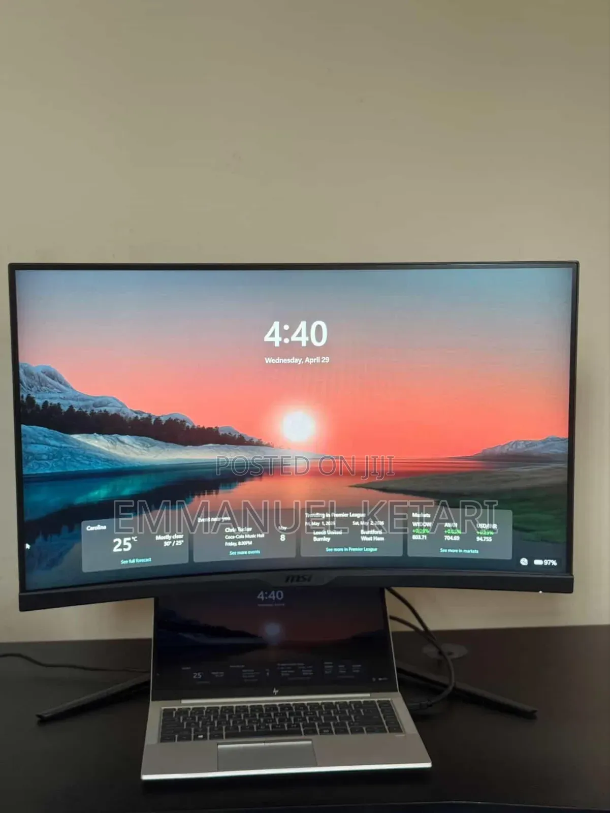 Curved Gaming Monitor