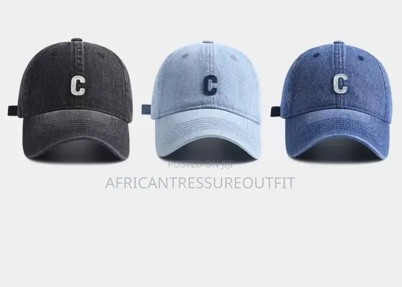 Blue Demin Baseball Caps Vintage Collection Available