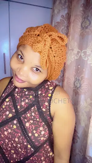 Crocheted Hair Bonnet