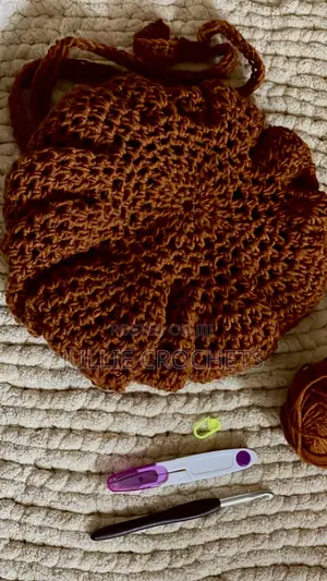 Crocheted Hair Bonnet