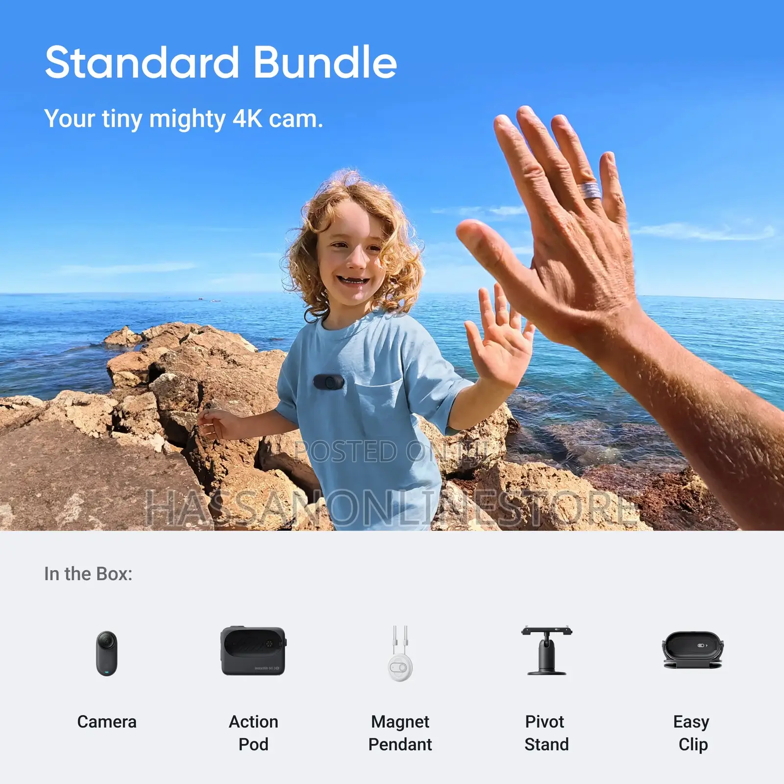 Insta360 Go 3s Action Camera Standard Bundle