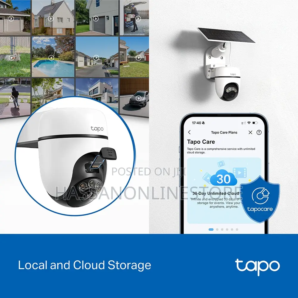 Tp-Link Tapo C610 Kit Solar-Powered Pan/Tilt Security Camera Kit