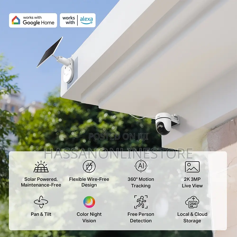 Tp-Link Tapo C610 Kit Solar-Powered Pan/Tilt Security Camera Kit