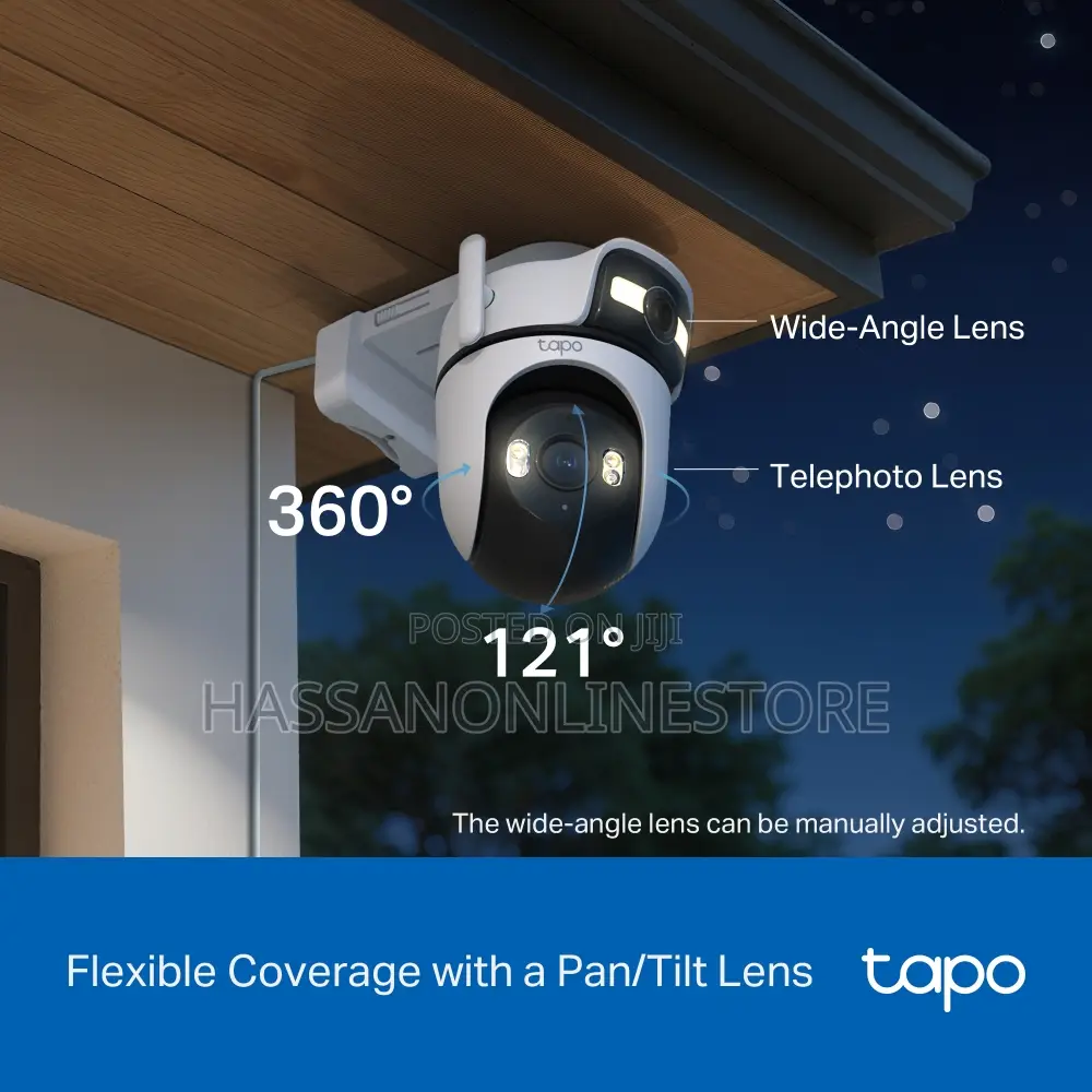 Tp-Link Tapo C545d Outdoor Dual Lens Pan/Tilt Security Camera
