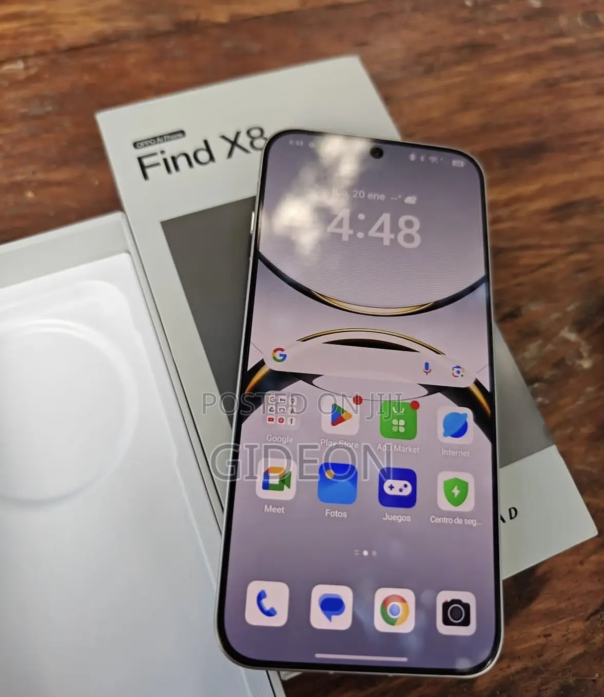 New Oppo Find X8 512 GB Gray
