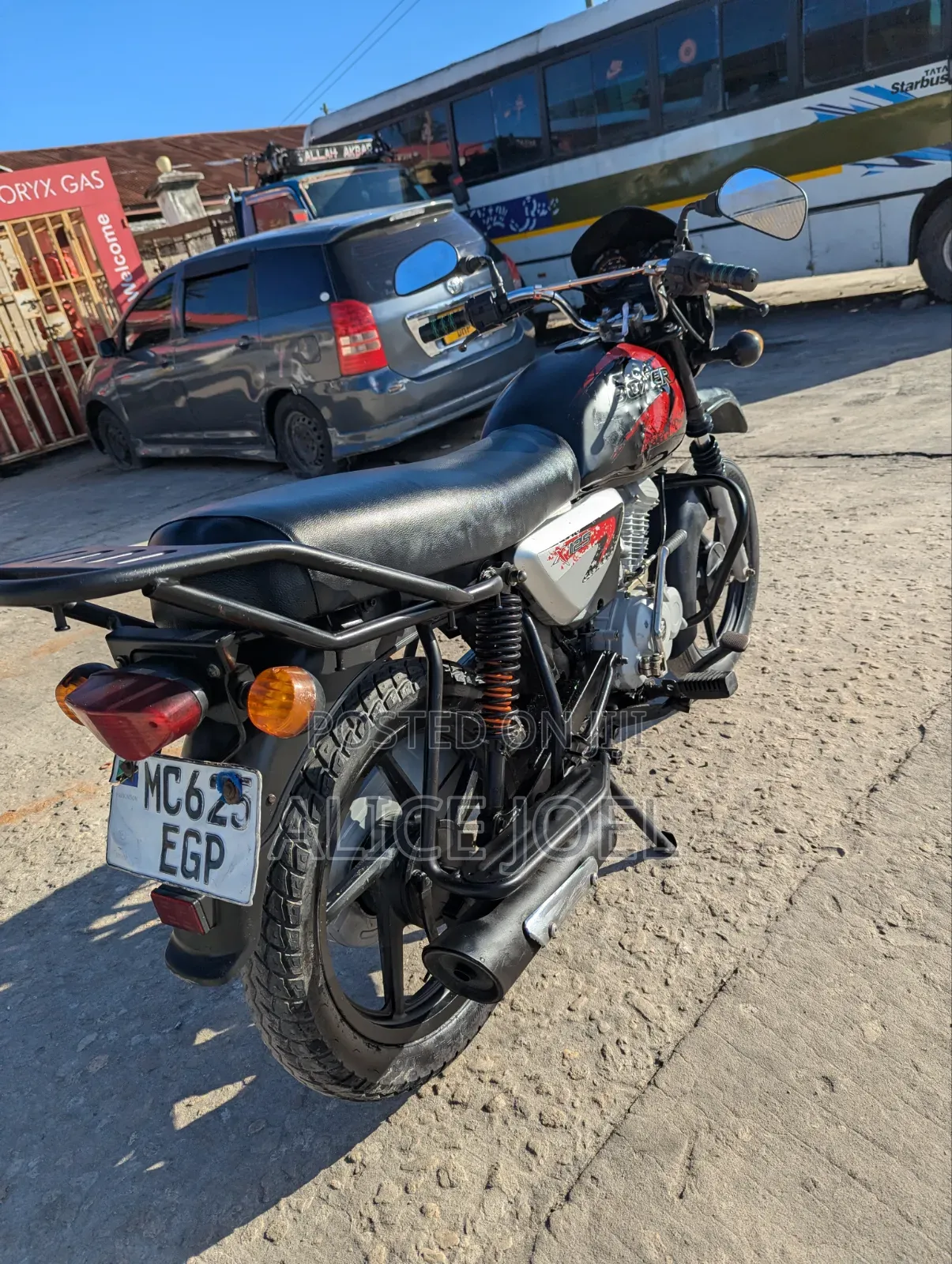 Bajaj Boxer X125 2025 Black