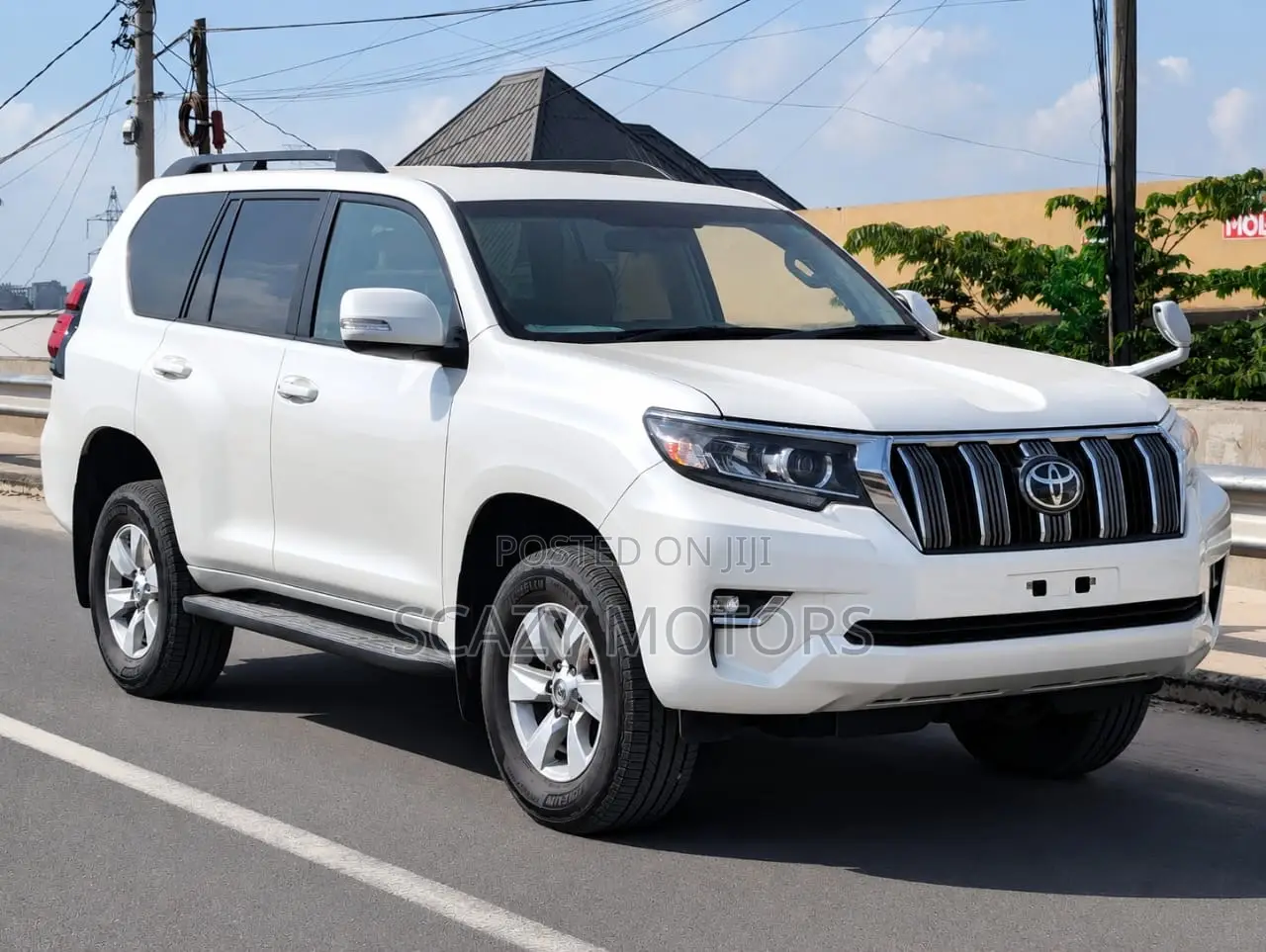 Toyota Land Cruiser Prado 2020 Off white