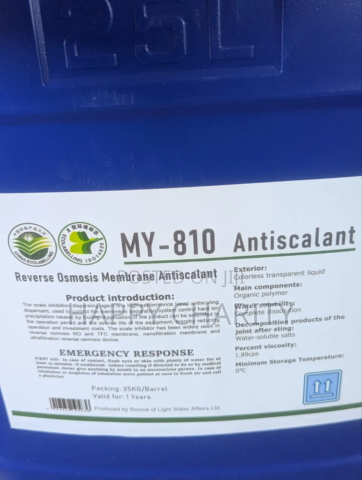 Antiscalant-my 810