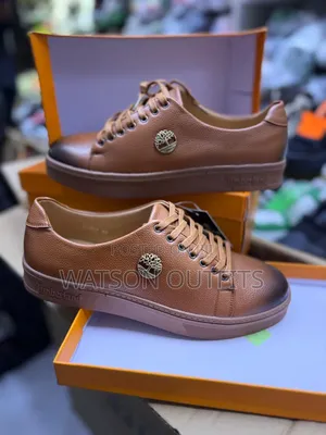 Men's Leather Shoes Materials New and Original Timberland Branded