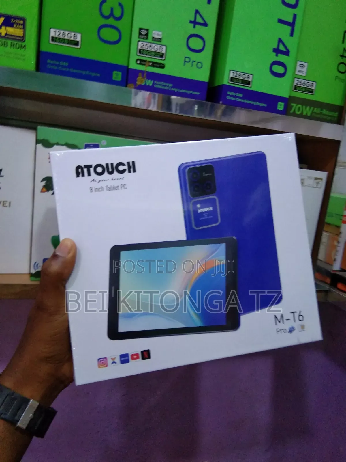 New Atouch M-T6 512 GB Blue
