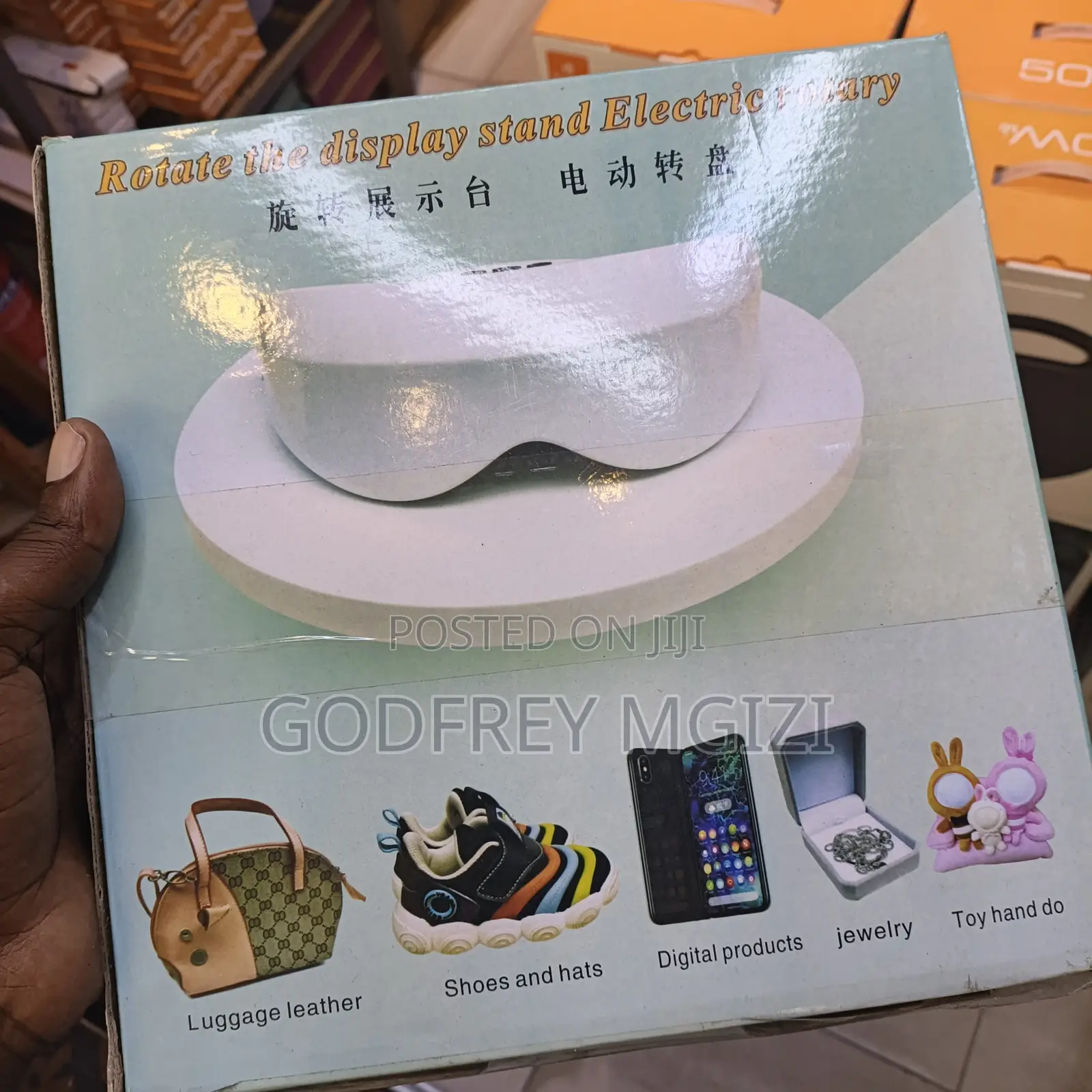 Electrtric Rotating Display Stand 360