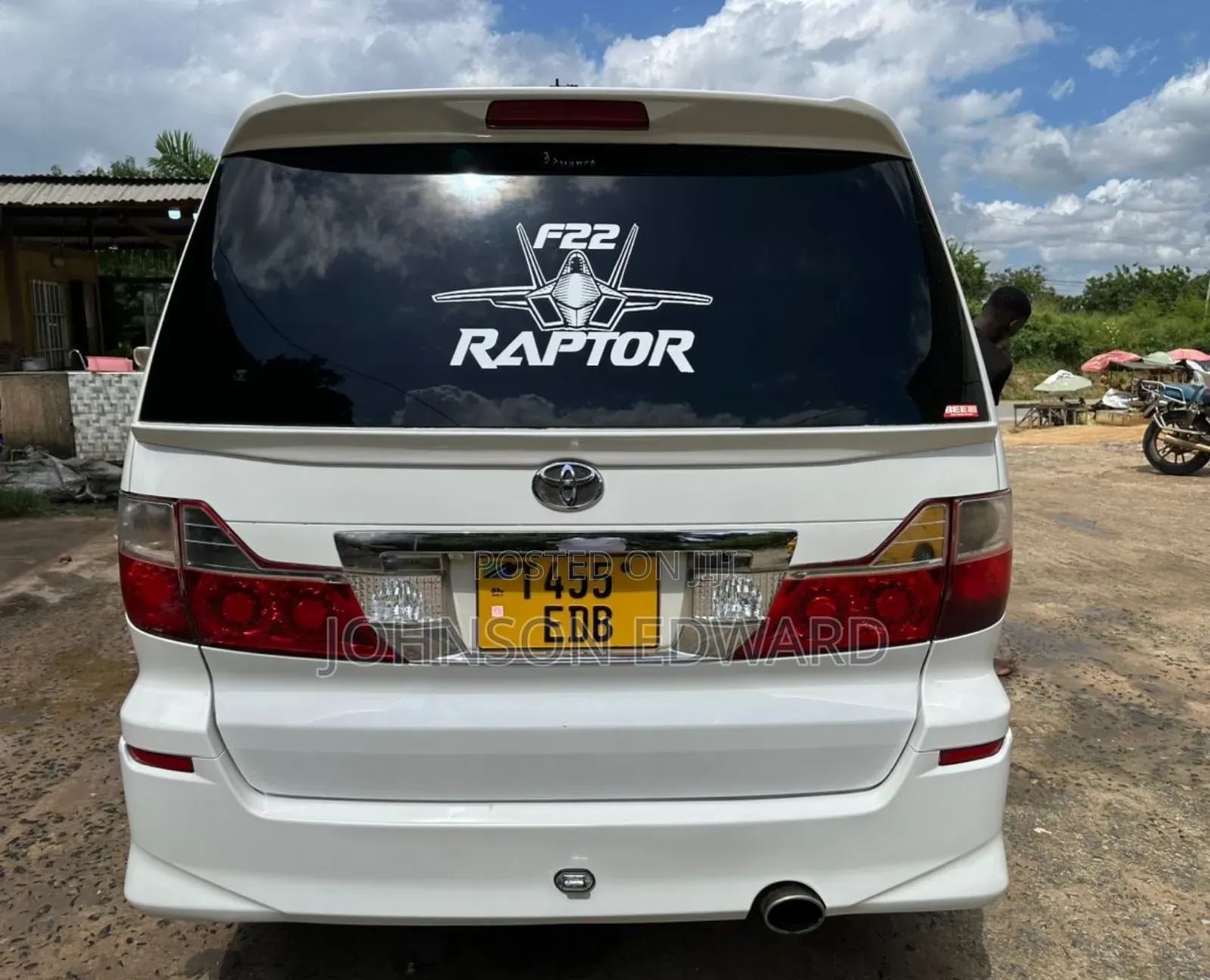 Toyota Alphard 2008 White