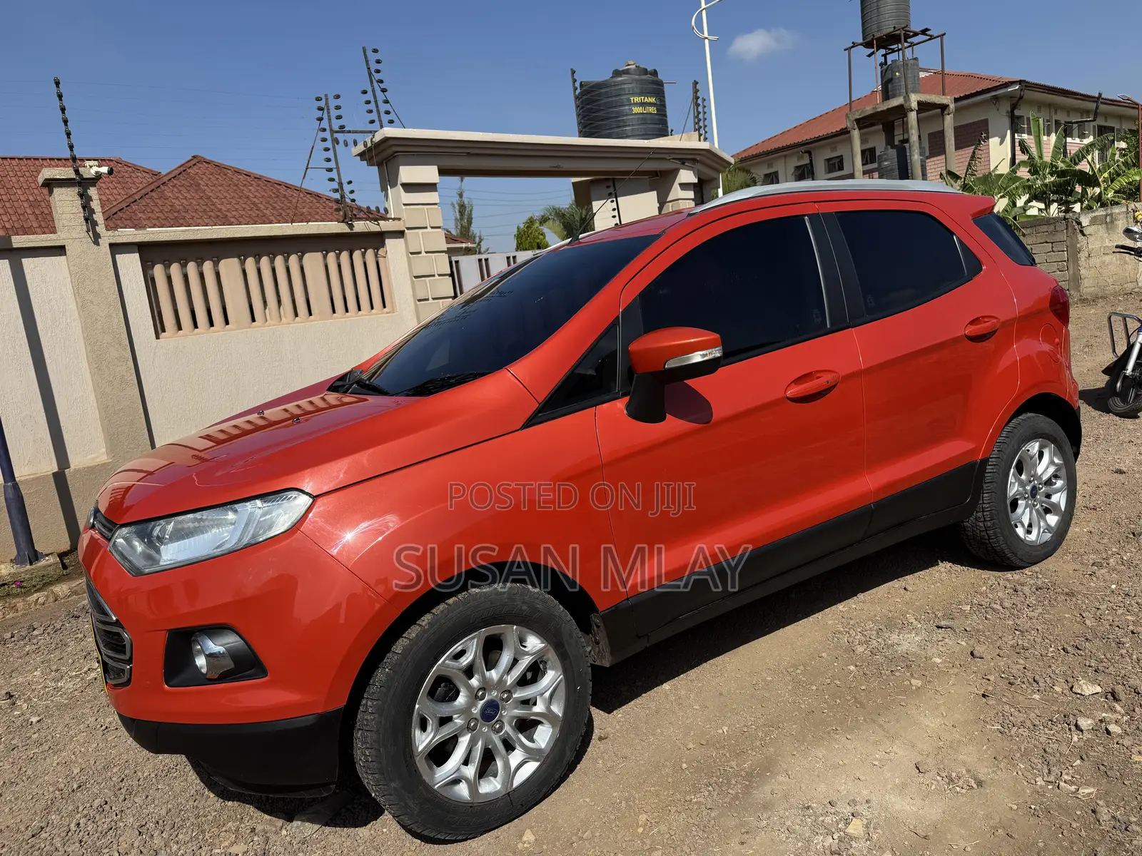 Ford Ecosport 2015 Red