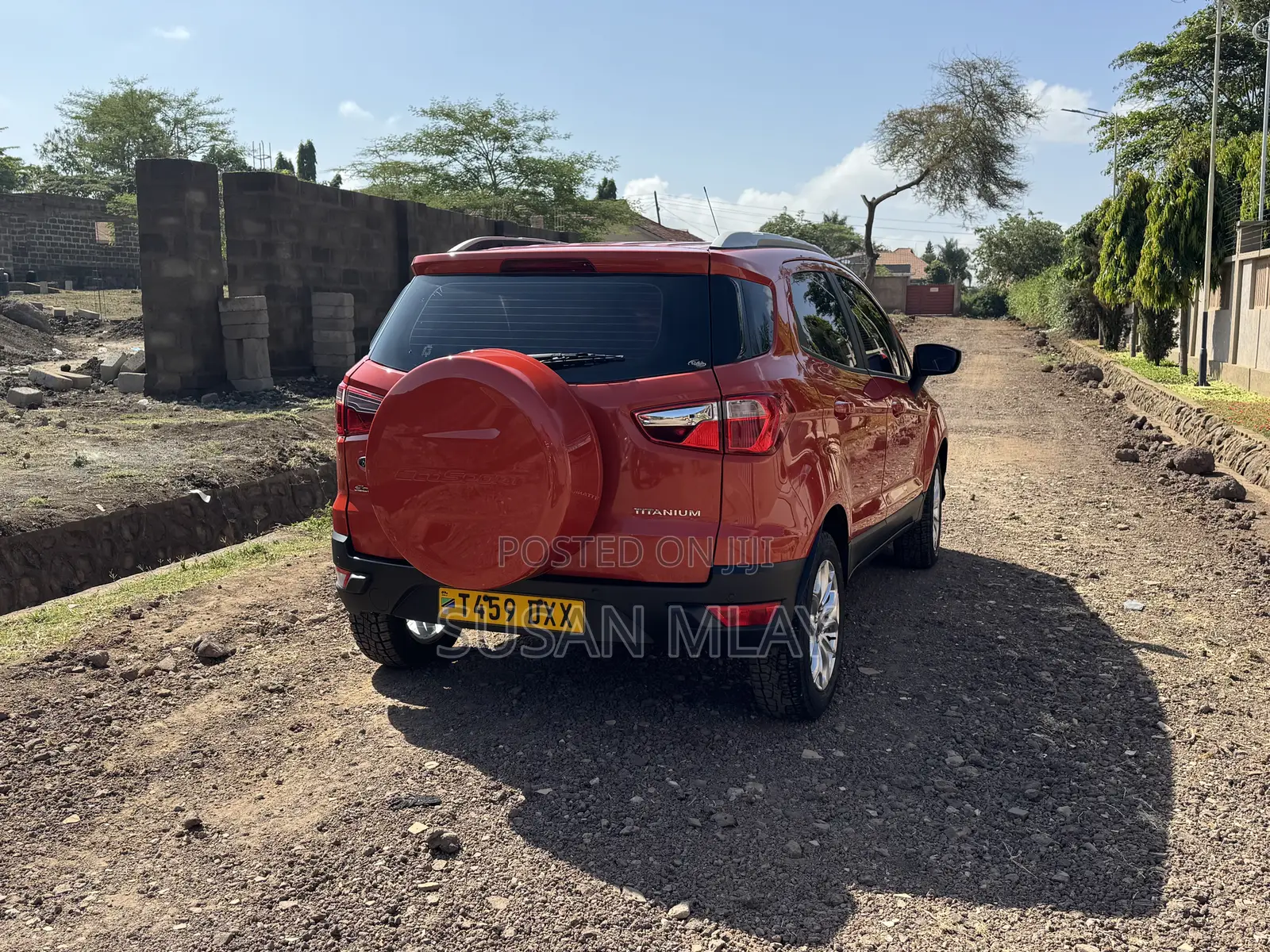 Ford Ecosport 2015 Red